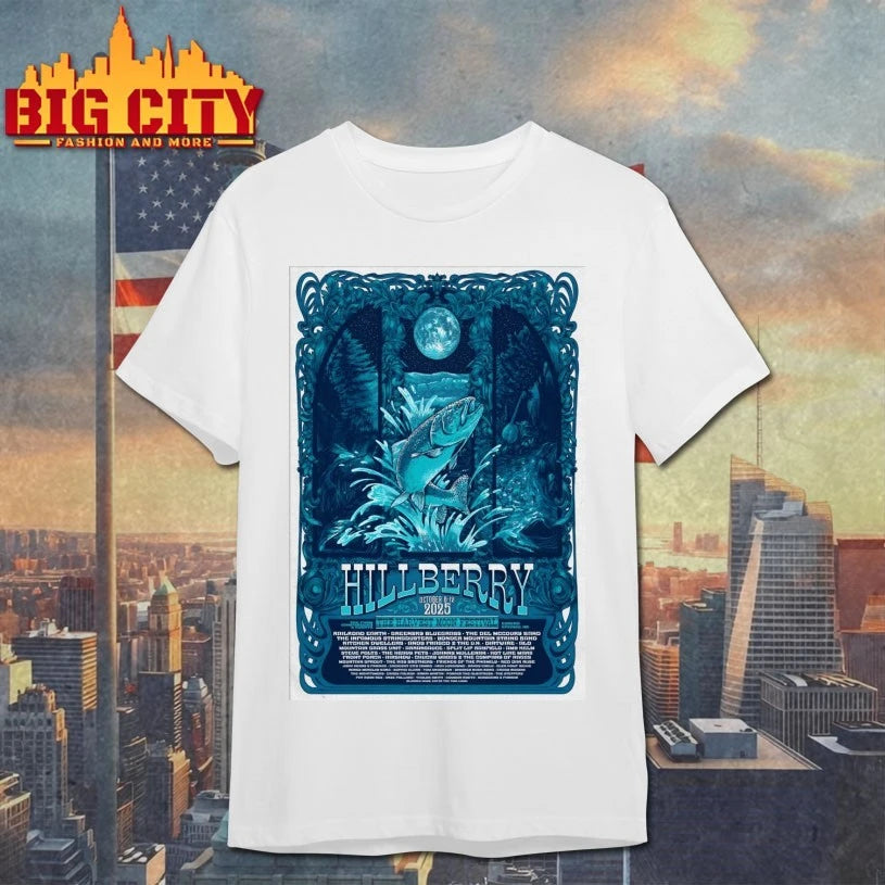 Hillberry The Harvest Moon Festival Oct 8-12 2025 The Farm-Campground And Events In Eureka Springs, AR Poster shirt