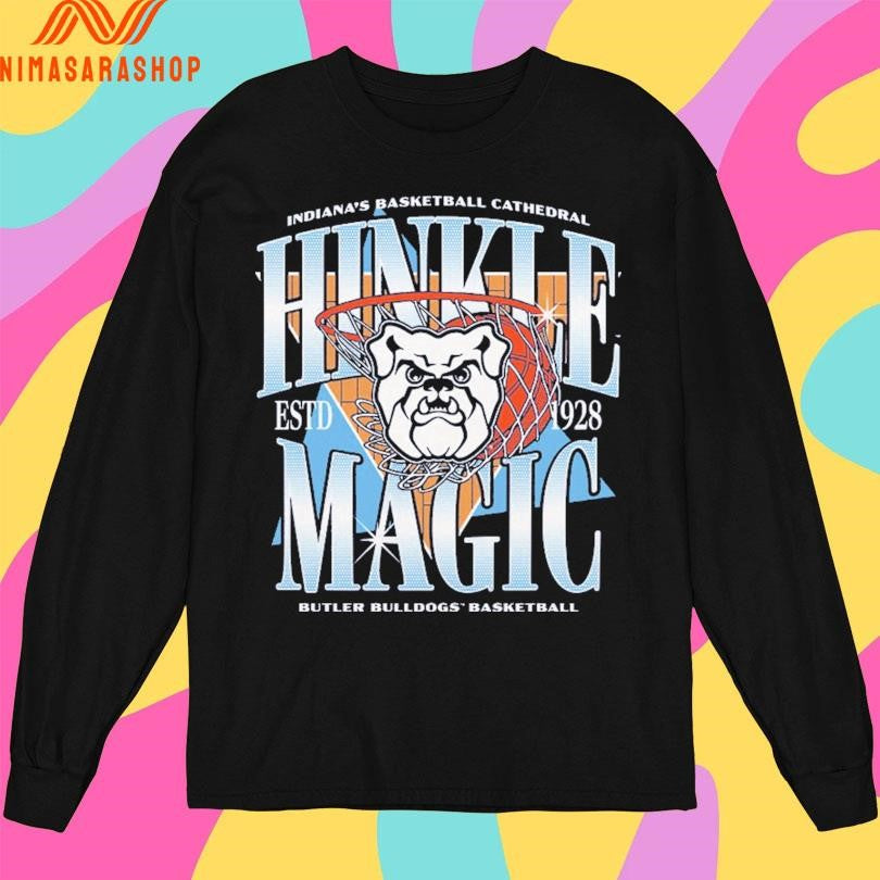 Hinkle Magic Indiana’s Basketball Cathedral Butler Bulldogs Basketball Butler Bulldogs Basketball Estd 1928 Shirts