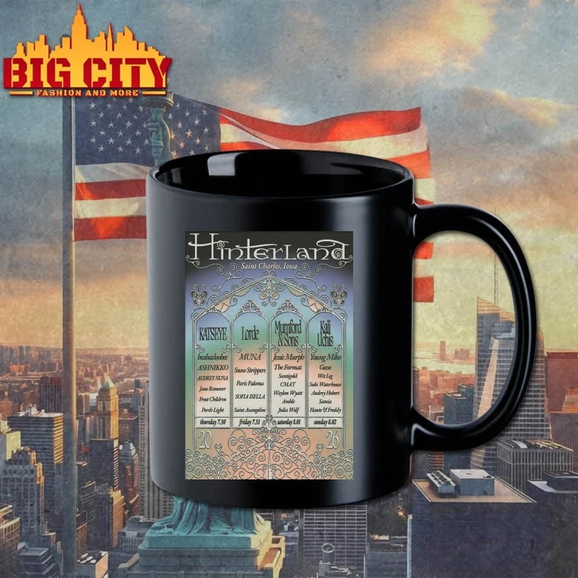 Hinterland St. Charles Iowa Jul 30-Aug 2 2026 Poster shirt