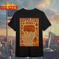 Hippie Fest Tour September 2025 Poster Shirt