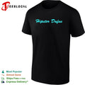 Hipster Dufus script shirt