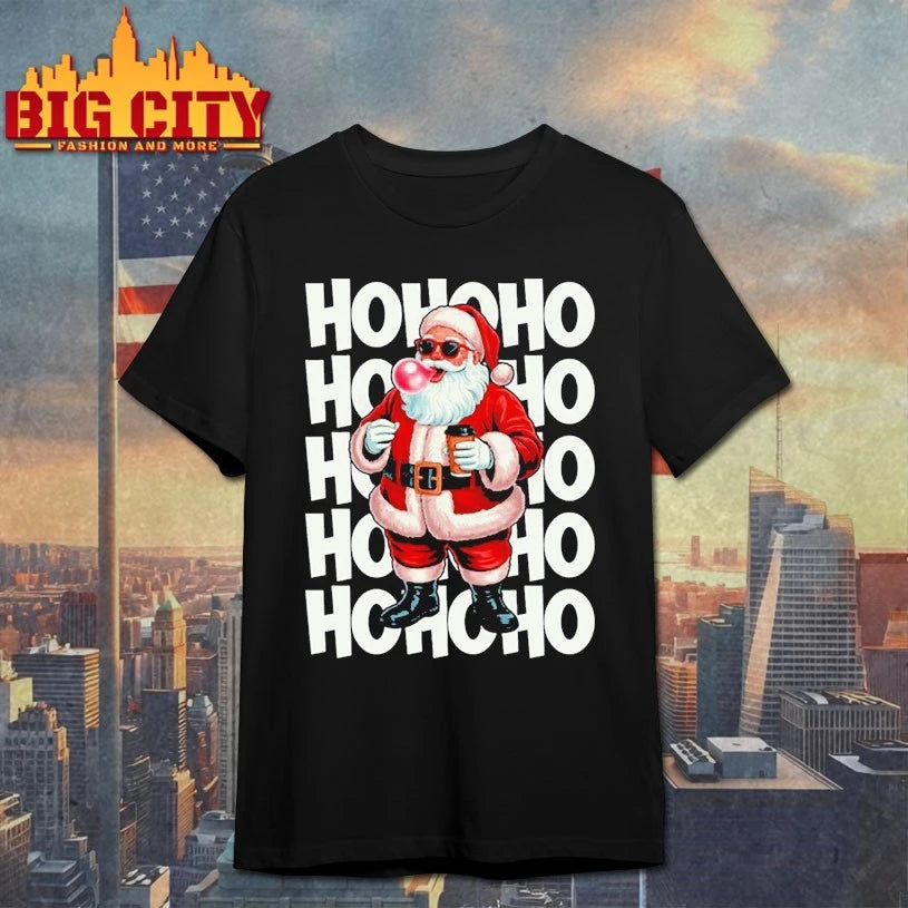 Ho Ho Ho Santa Claus Funny Christmas Xmas Holiday 2025 shirt