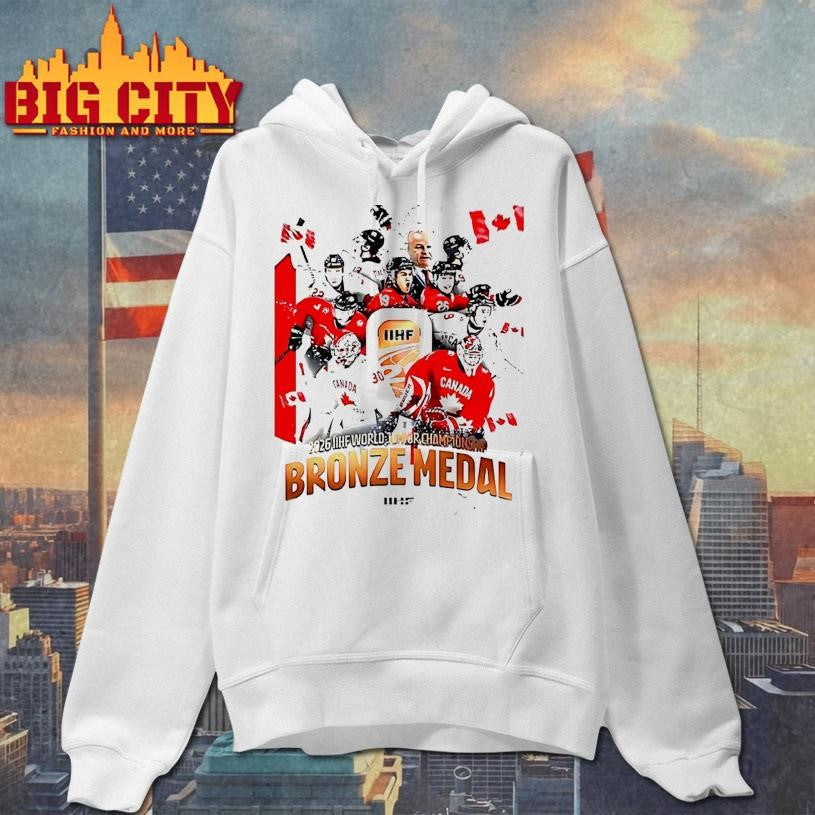 Hockey Canada 2026 Iihf World Junior Champions Bronze Medal Shirt