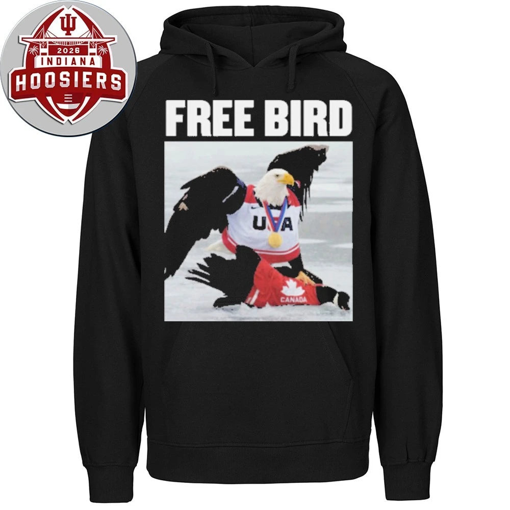 Hockey Champions USA Ice hockey between the US and Canada T-Shirt