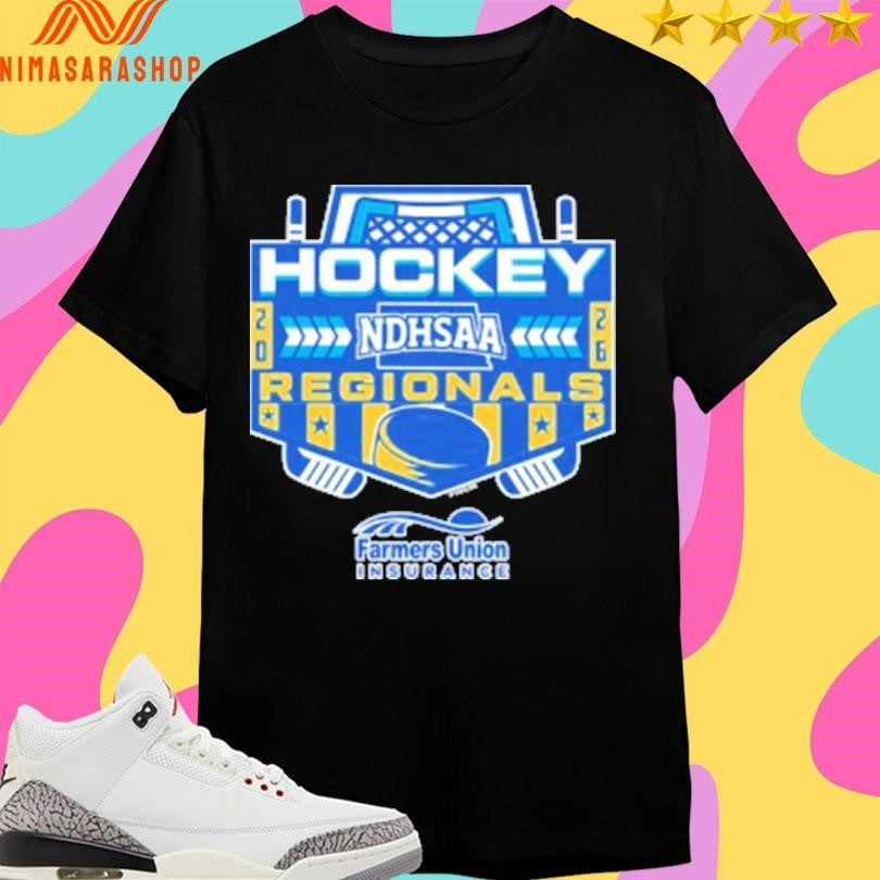 Hockey NDHSAA Regionals 2026 Farmers Union Insurance Shirts