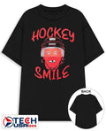 Hockey smile Jack Hughes Team USA shirt