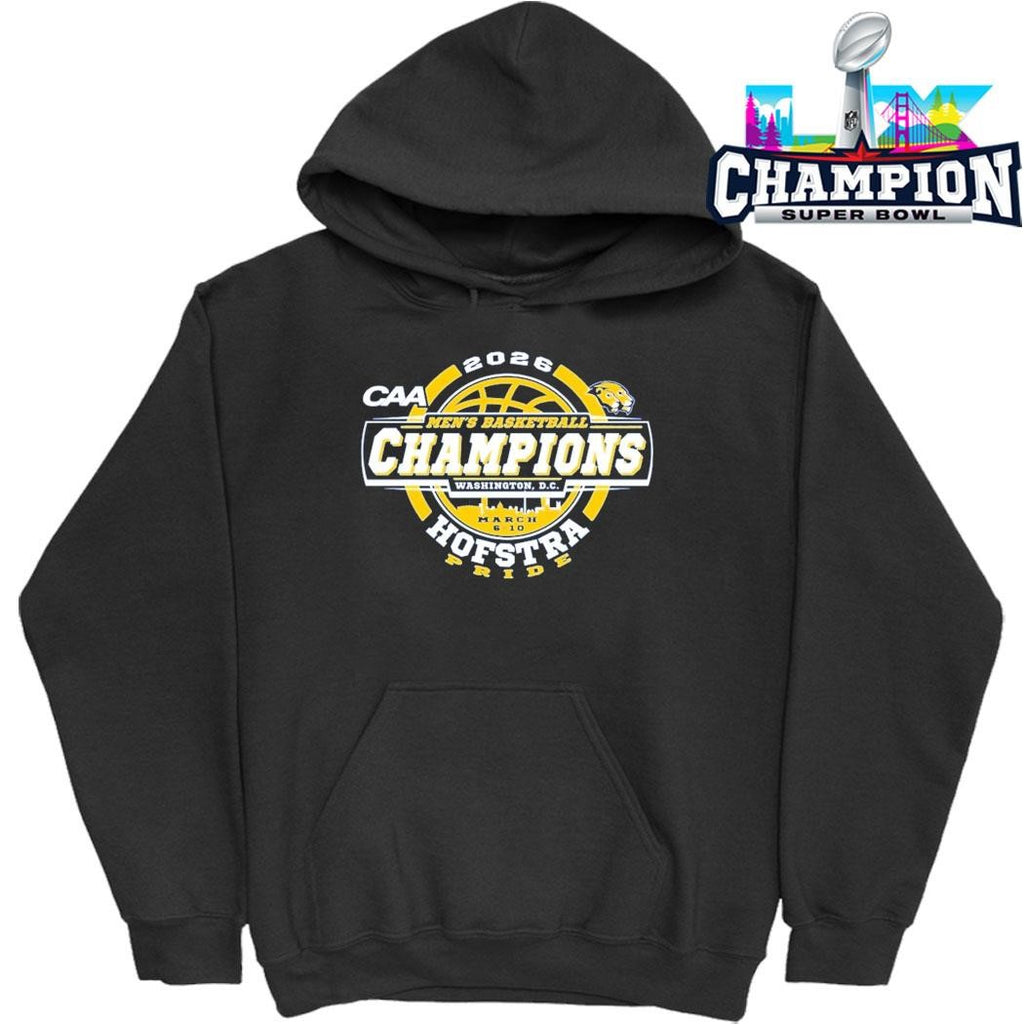 Hofstra University Pride 2026 Caa Men’s Basketball Tournament Champions Shirt