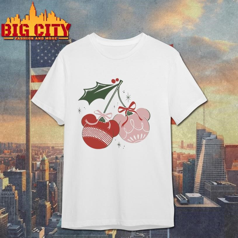 Holiday Cherries Raglan Shirt