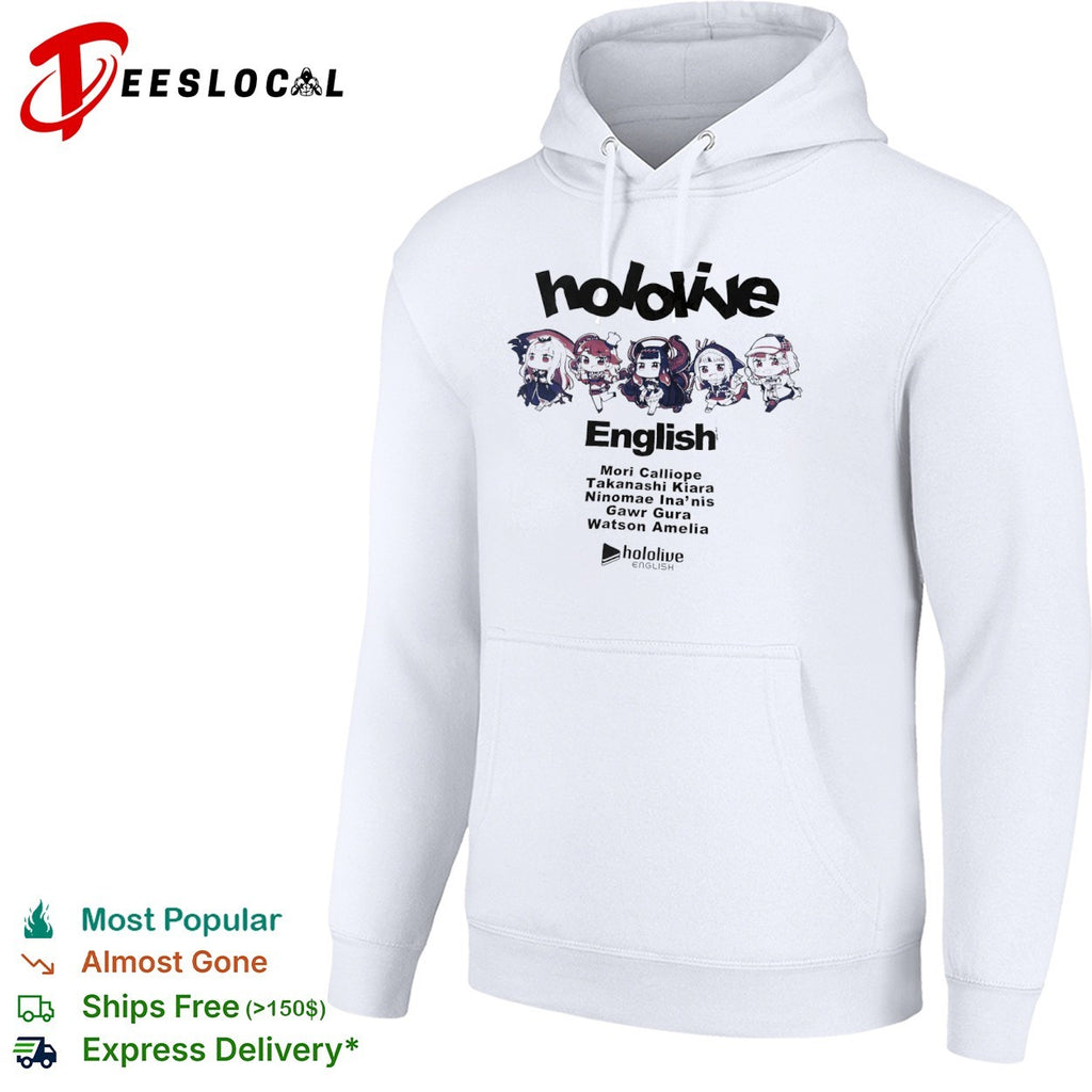 Hololive English Mori Calliope Takanashi Kiara Ninomae Inanis Gawr Gura Watson Amelia shirt