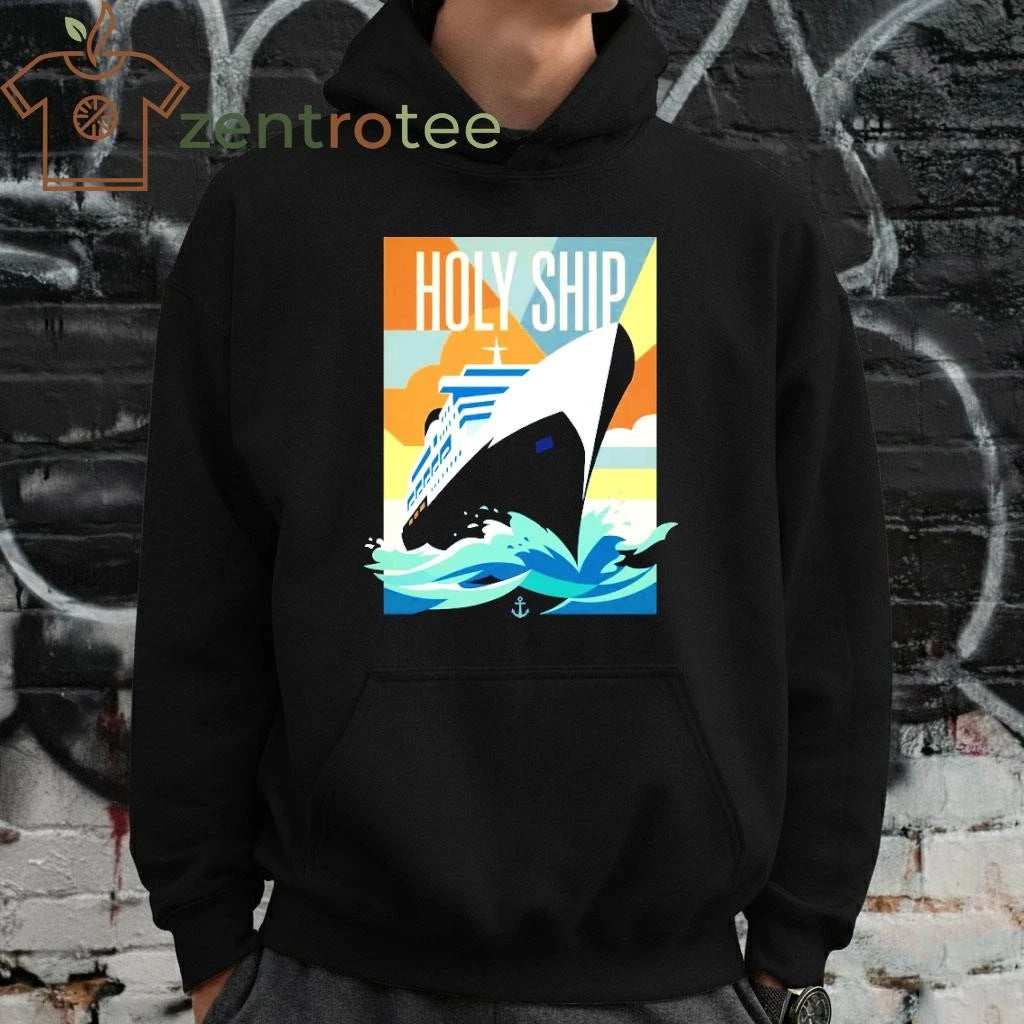 Holy ship paint tee