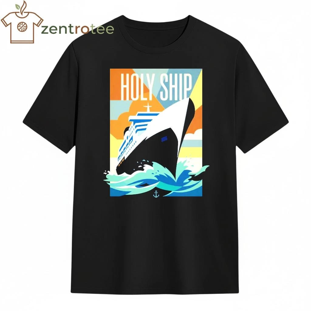 Holy ship paint tee