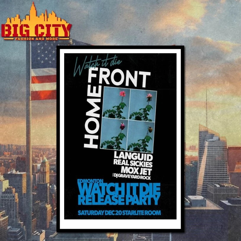 Home Front Dec 20 2025 Edmonton Tour Poster Shirt