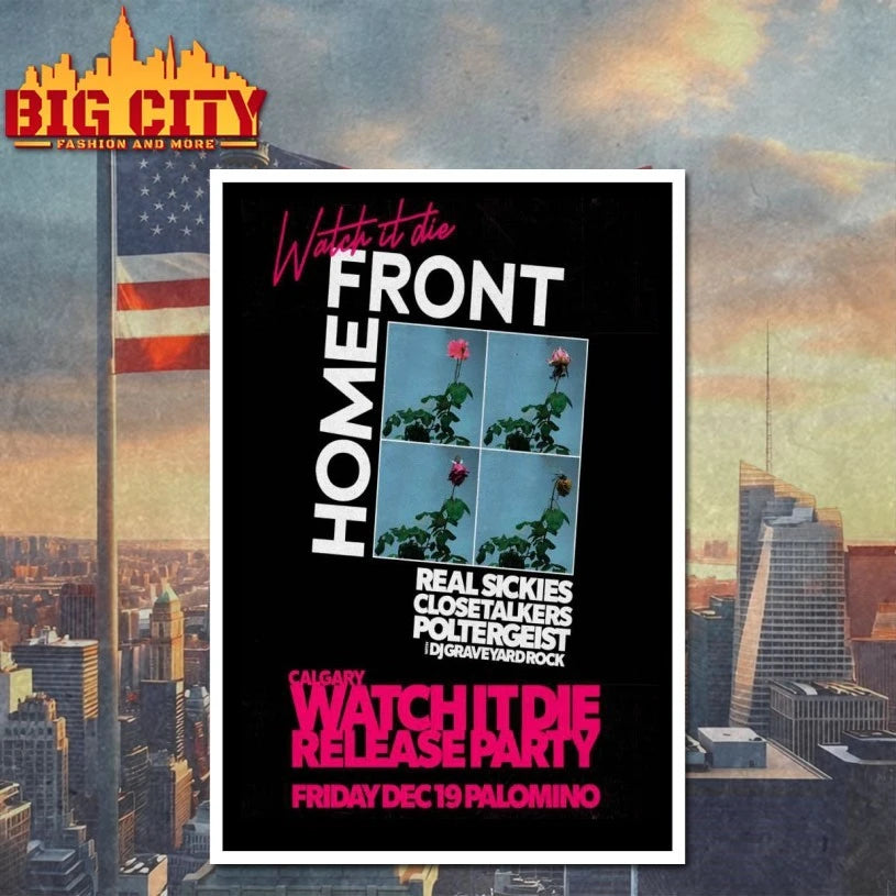 Home Front The Palomino Smokehouse In Calgary AB December 19 2025 Poster shirt