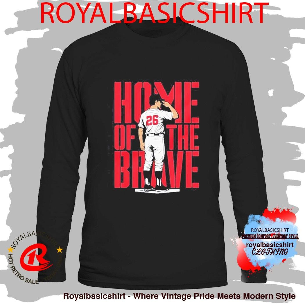 Home Of The Brave No 26 Baseball Shirt