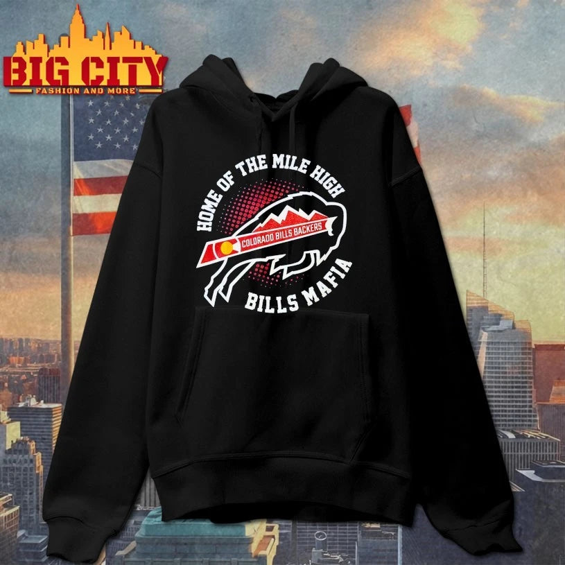 Home Of The Mile High Colorado Bills Backers Bills Mafia Shirt