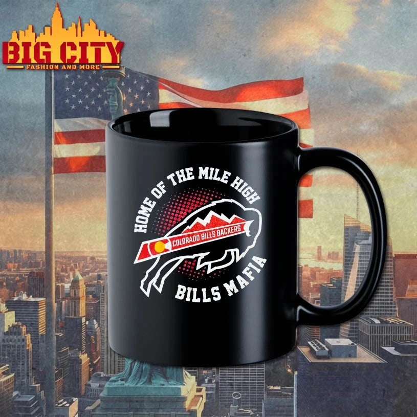 Home Of The Mile High Colorado Bills Backers Bills Mafia Shirt
