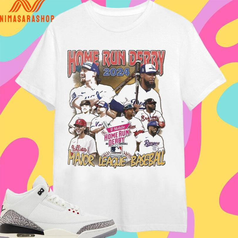 Home Run Derby 2024 Major League Baseball T Mobile Home Run Derby Shirts