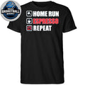 Home Run Espresso Repeat Shirt