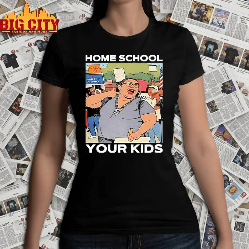 Home School Your Kids Lucy Martinez No Kings Protest shirt