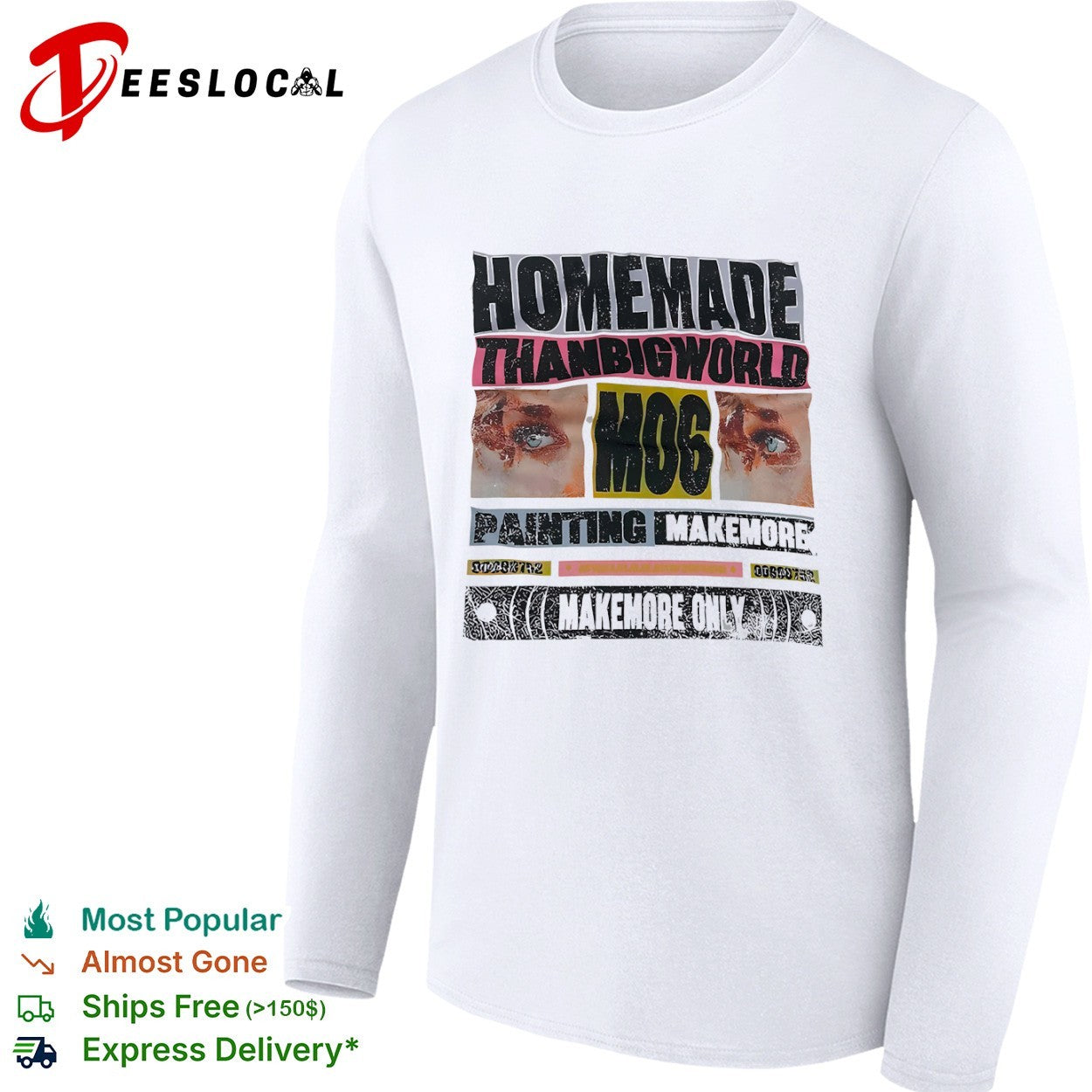 Homemade thanbigworld hos shirt