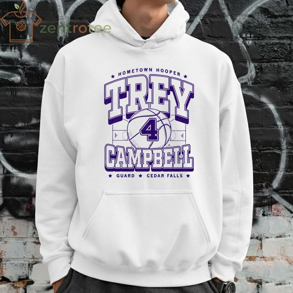 Hometown Hooper Trey Campbell 4 Max Collegiate shirt
