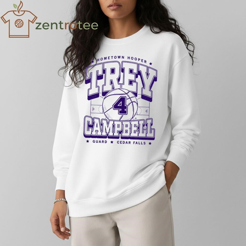 Hometown Hooper Trey Campbell 4 Max Collegiate shirt
