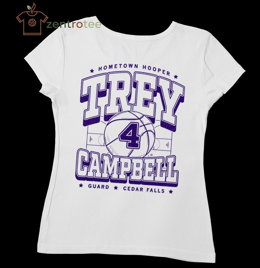 Hometown Hooper Trey Campbell 4 Max Collegiate shirt