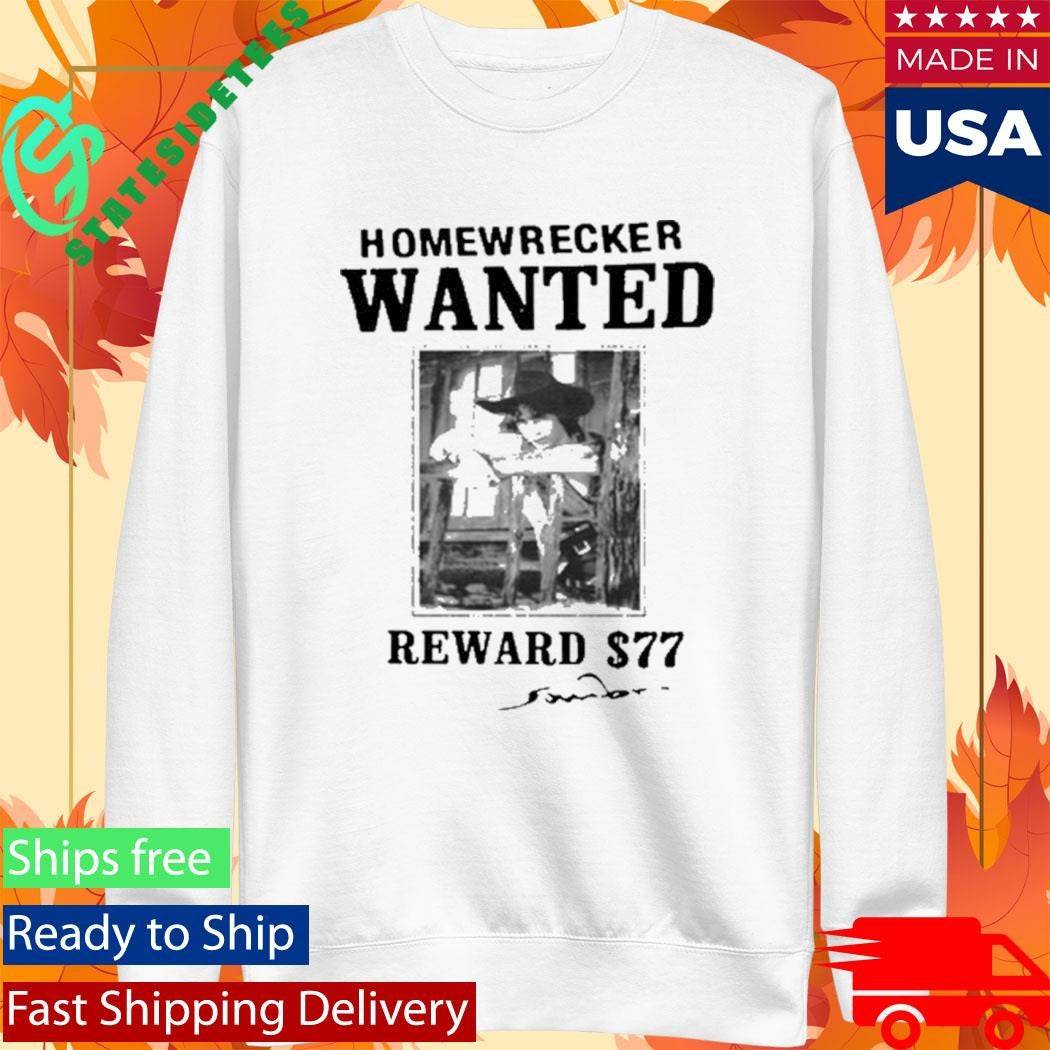 Homewrecker Sombr Wanted White Signed Shirt