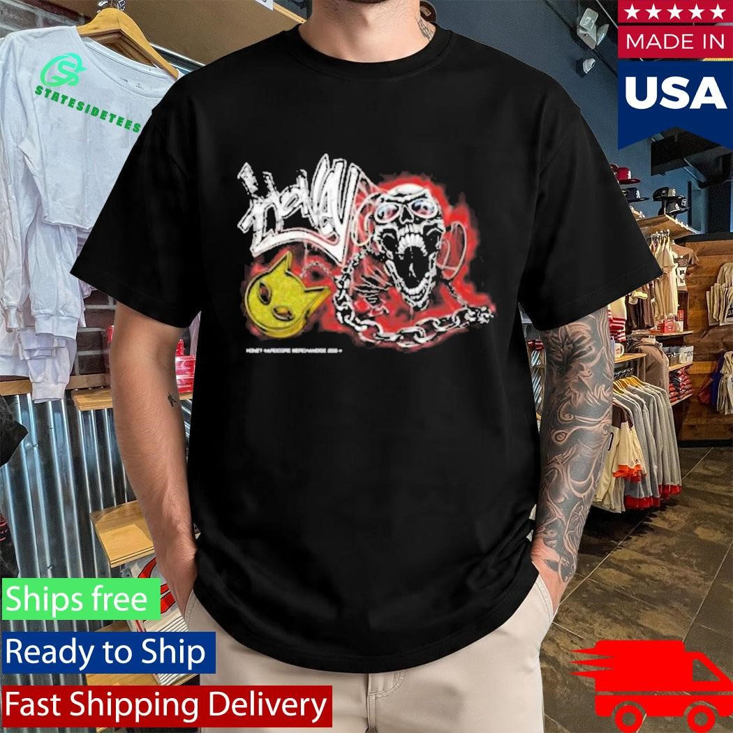 Honey Cold Steel Rage Skull Shirt