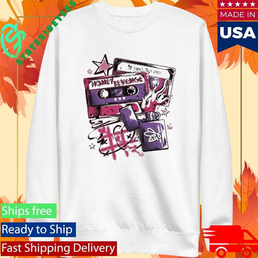 Honey Revenge It Feels Like Love Heather Cassis T-Shirt