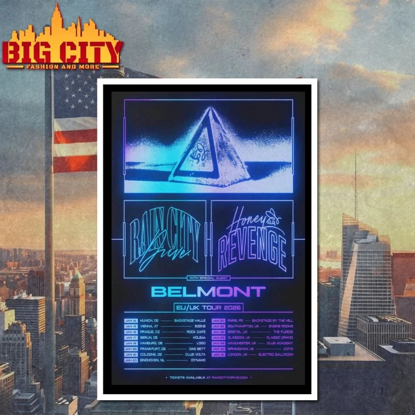 Honey Revenge Tour 2026 Poster shirts