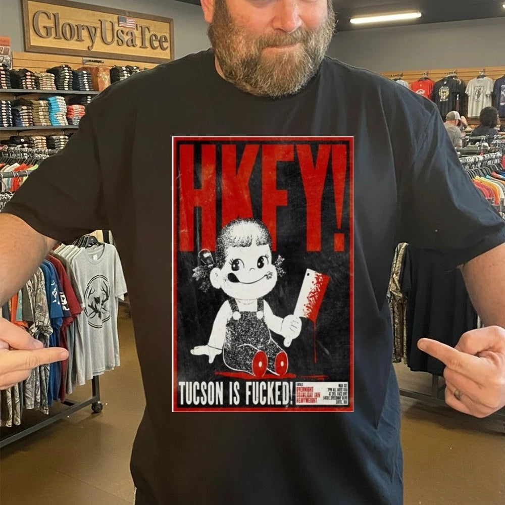 Hong Kong Fuck You March 1 2026 Tucson, Arizona Poster Shirt