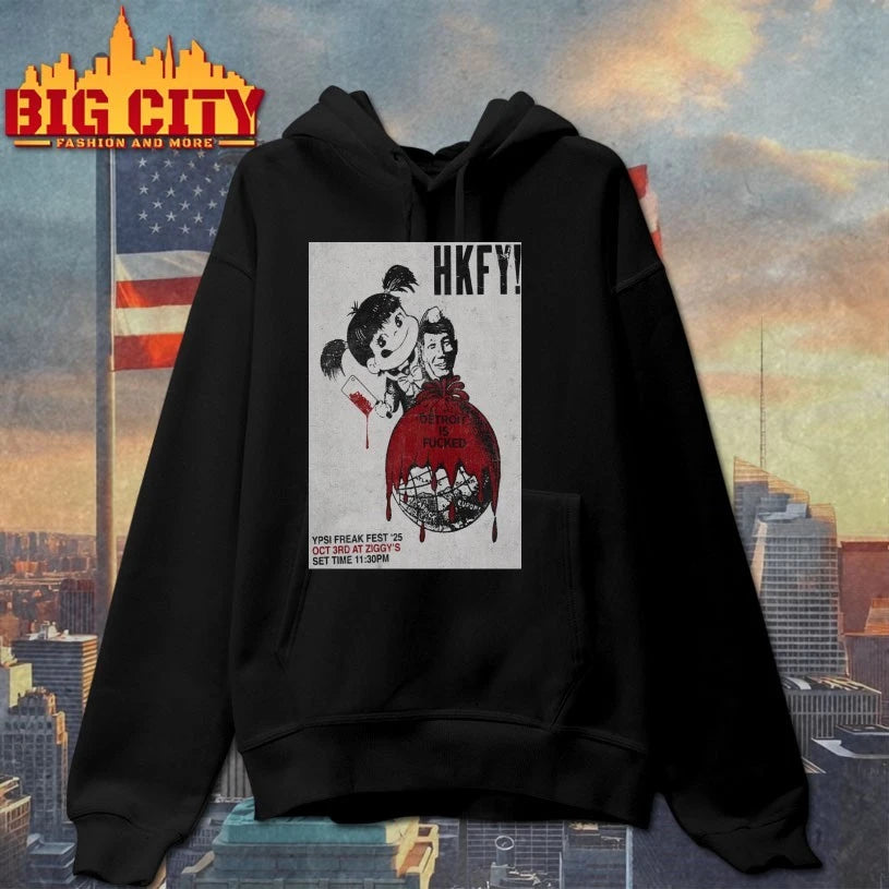 Hong Kong Fuck You Tour Detroit, MI Oct 2025 Poster Shirt