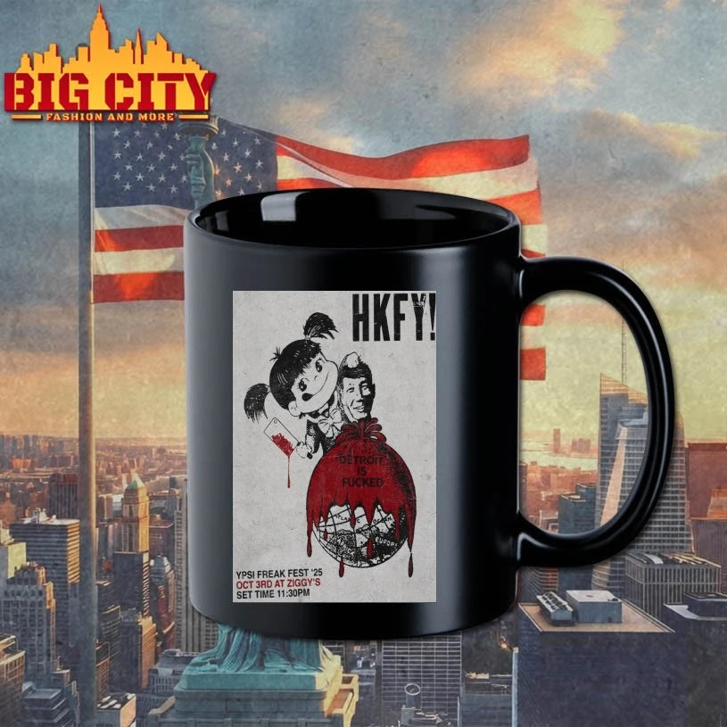 Hong Kong Fuck You Tour Detroit, MI Oct 2025 Poster Shirt