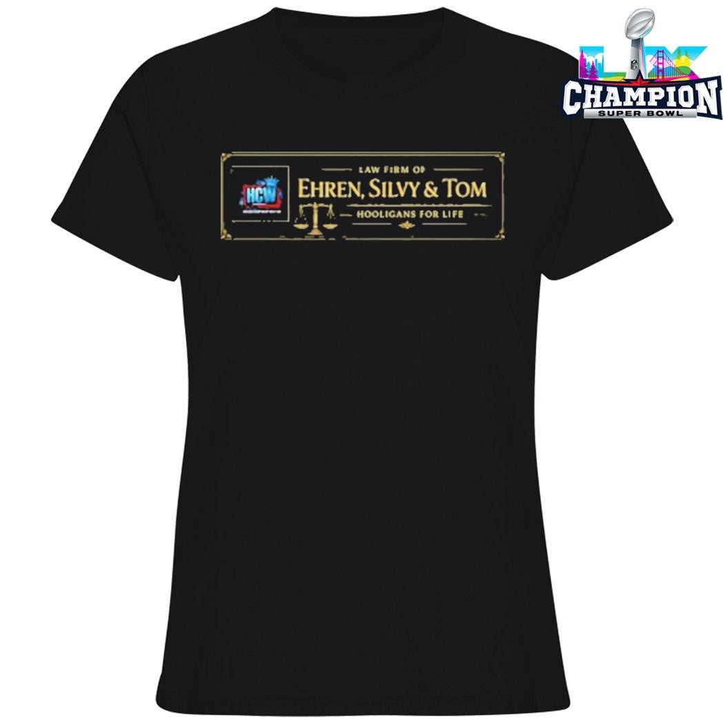 Hooligan Championship Wrestling Law Firm Shirt