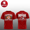 Hoosiers Chick fil A Peach Bowl 2026 Champions Two Sided Shirt