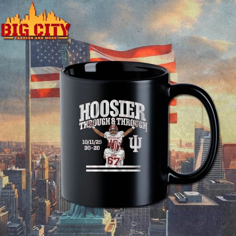 Hoosiers Indiana Elijah Sarratt Hoosier Through &amp; Through shirts