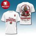 Hoosiers Road To The National Championship 2026 Two Sided Shirt