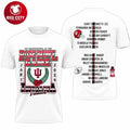 Hoosiers Rose Bowl Game Champions 2026 Two Sided Shirt