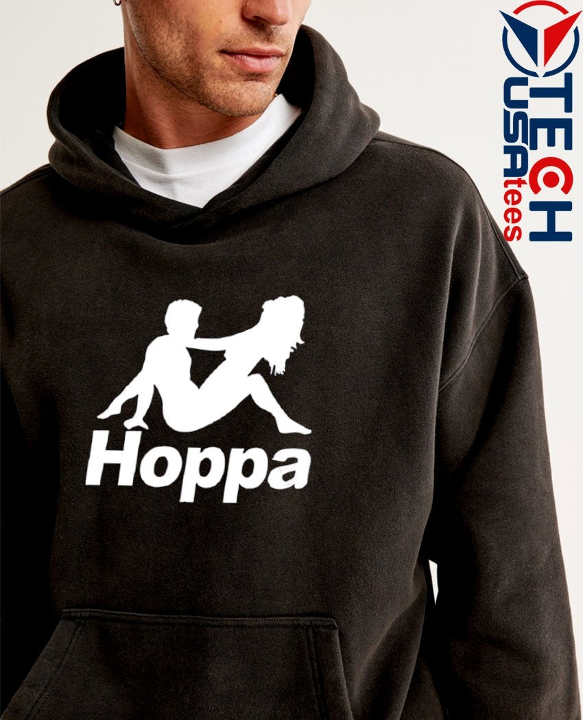 Hoppa logo parody shirt