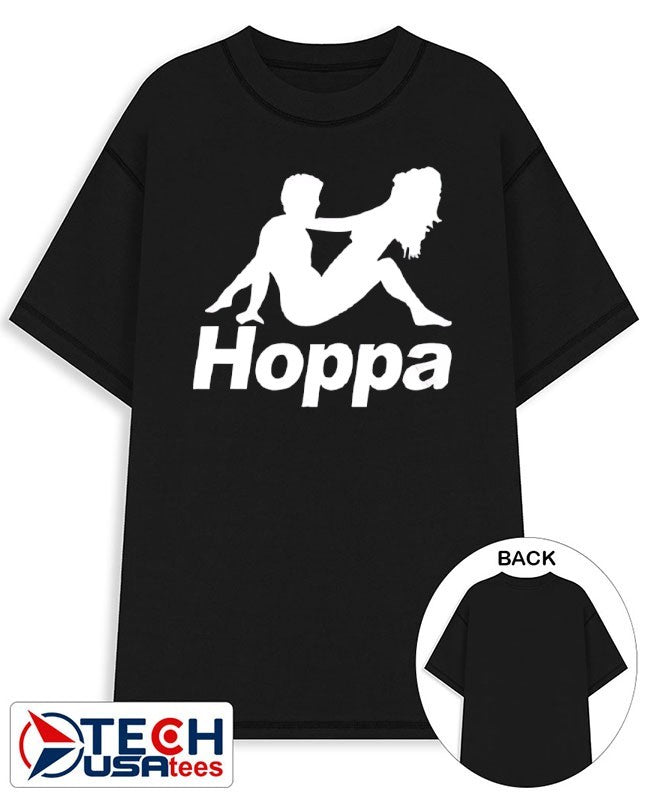 Hoppa logo parody shirt