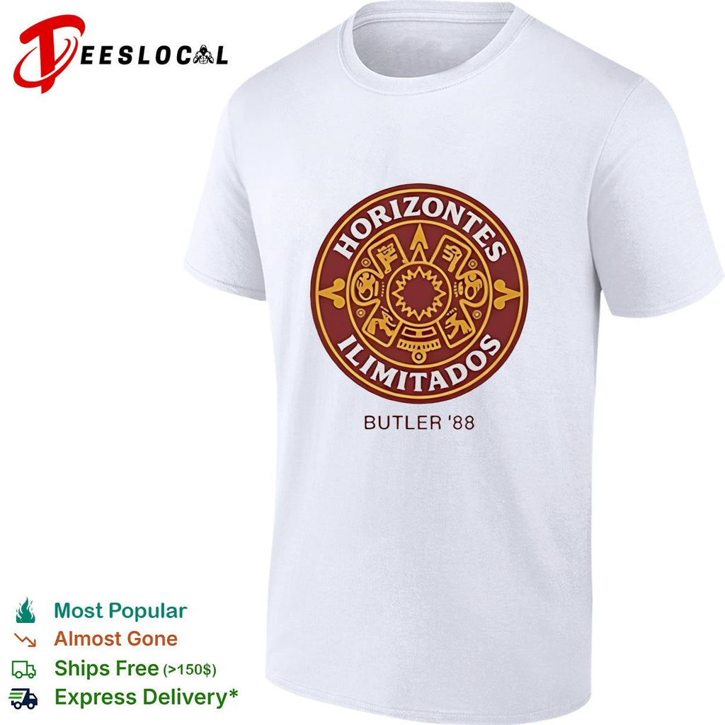 Horizontes Ilimitados Aztec calendar Butler 88 shirt