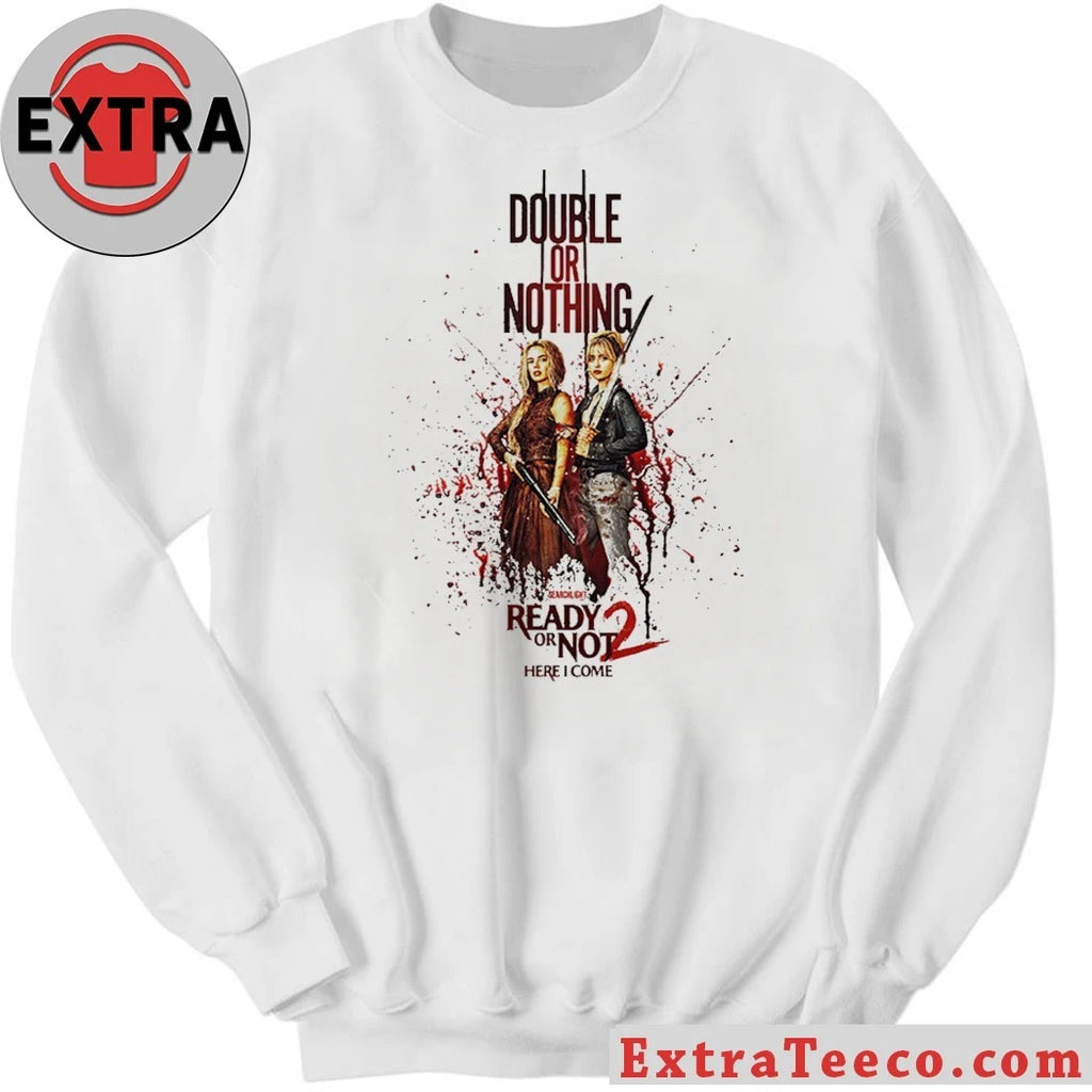 Horror Comedy Ready or Not 2 Here I Come Releases April 10, 2026 Samara Weaving As Grace Shirt