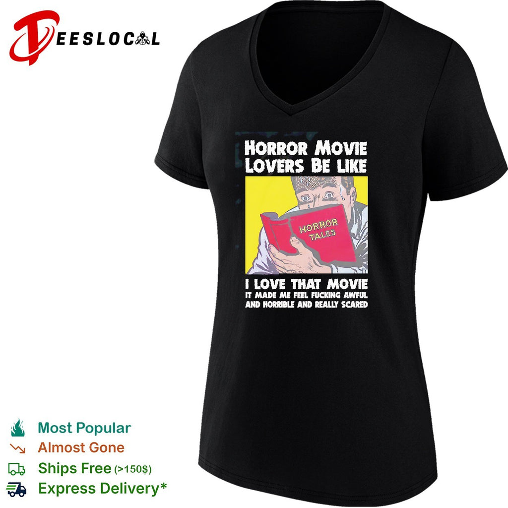 Horror movie lovers be like shirt