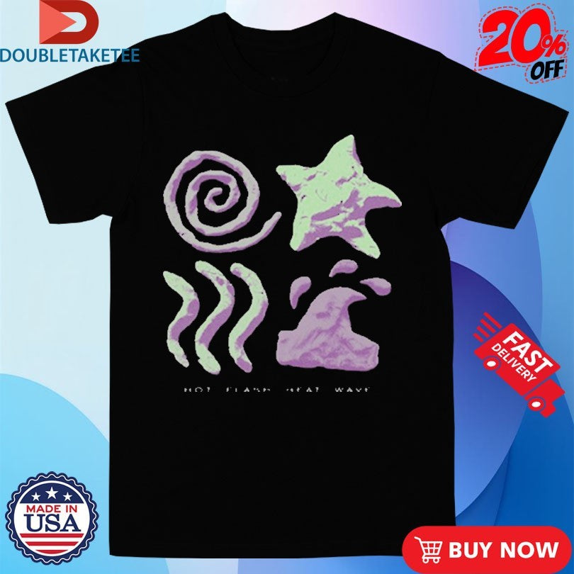 Hot Flash Heat Wave Icons T-shirts