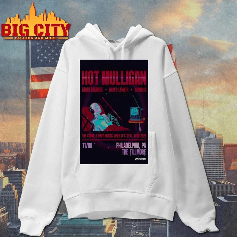 Hot Mulligan 08 Nov 2025 The Fillmore Philadelphia in Philadelphia, PA Tour Poster shirt