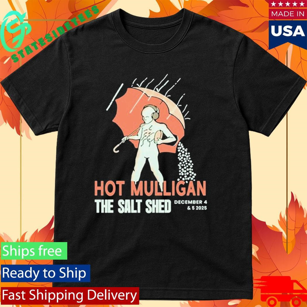 Hot Mulligan Black Shirt Chicago Dec 4 + 5 2025 Shirt