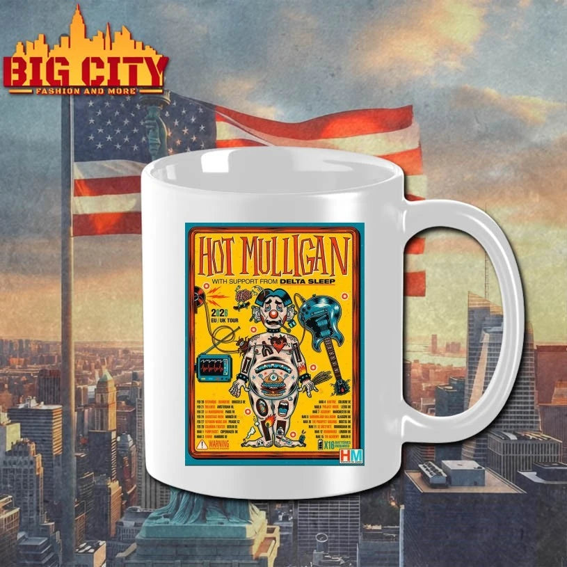 Hot Mulligan Europe And UK Tour 2026 City Dates Home Poster Shirt