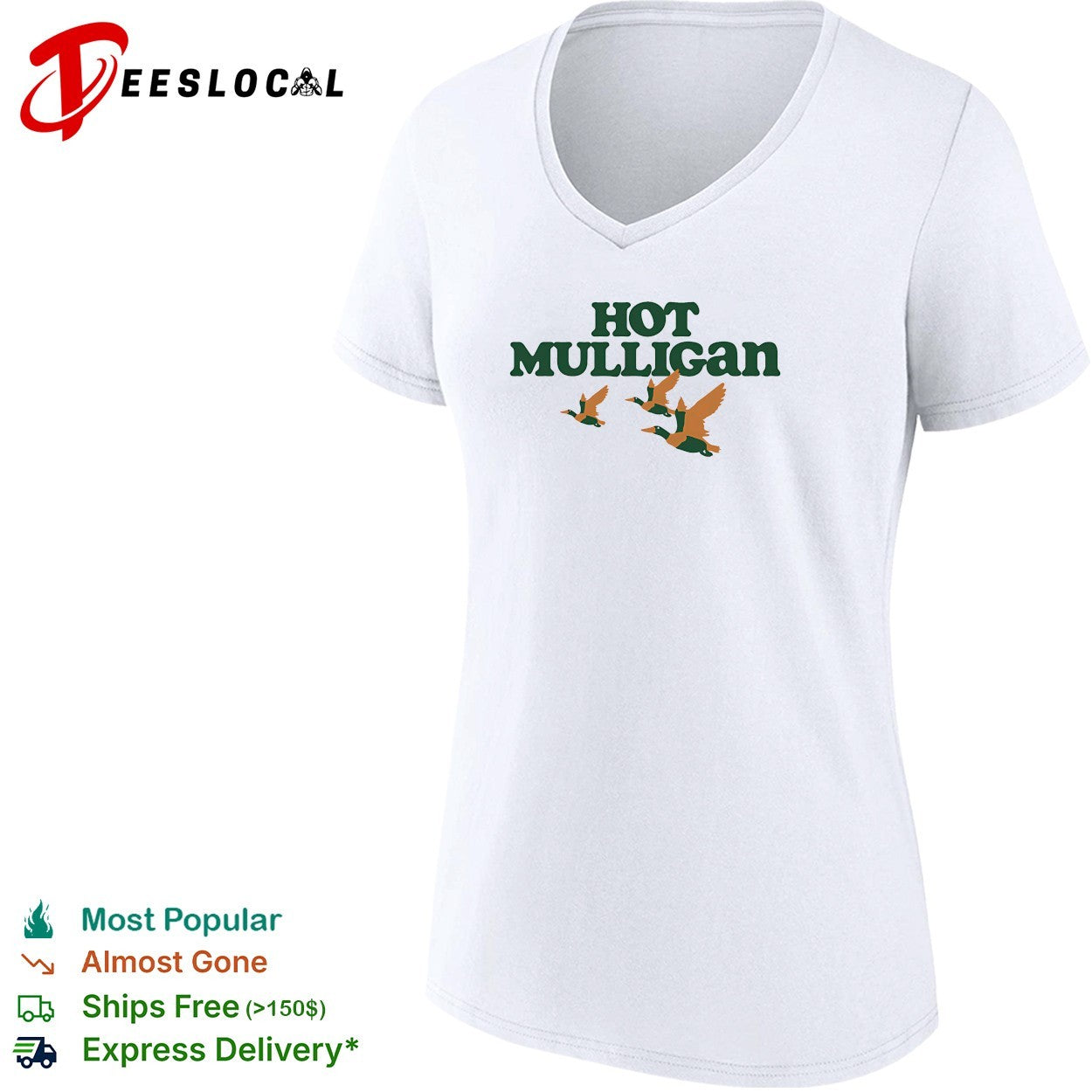 Mulligan flying ducks shirt