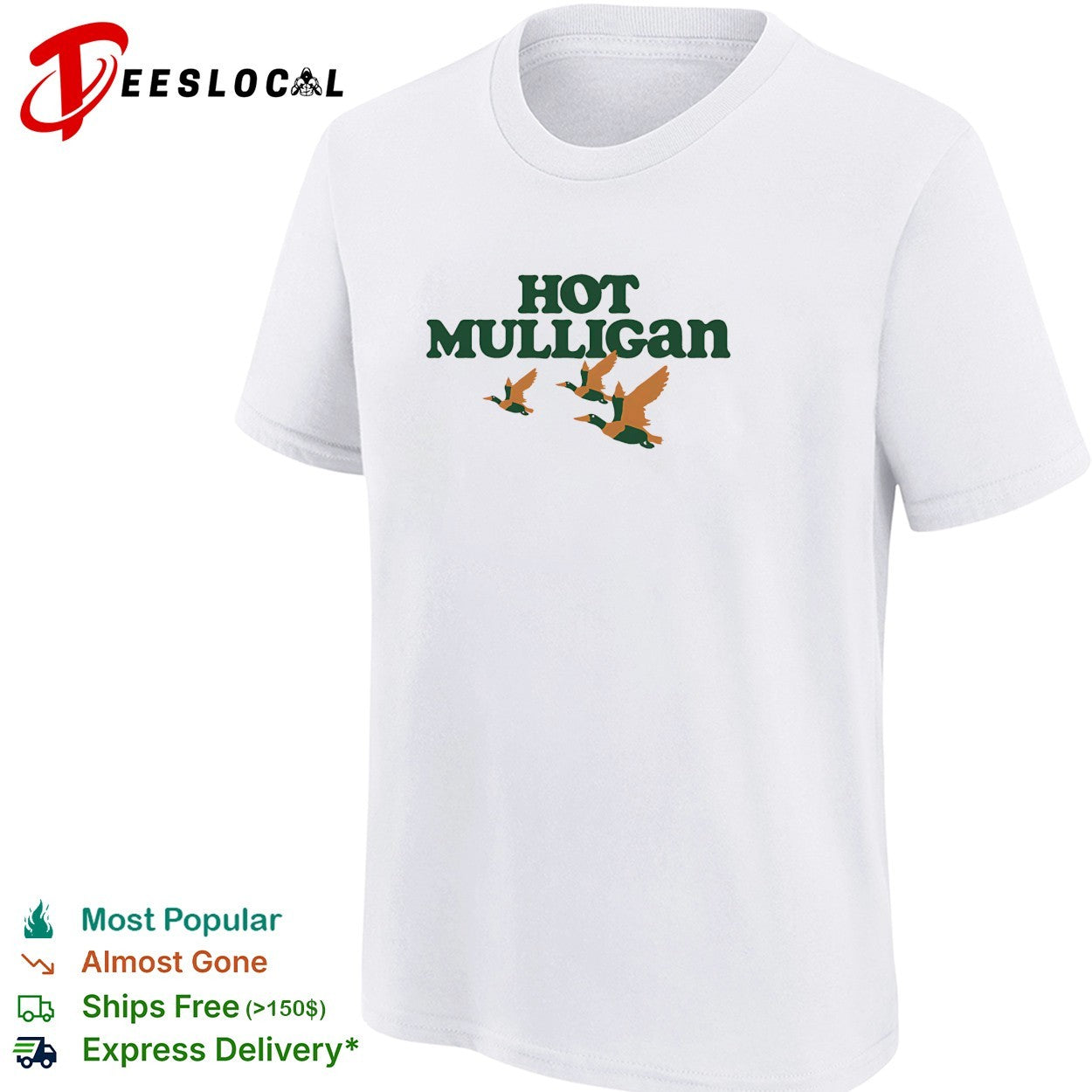 Mulligan flying ducks shirt